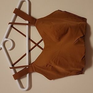 Size 6 Lululemon Like a Cloud Longline Bra Light Support, D/DD Cup